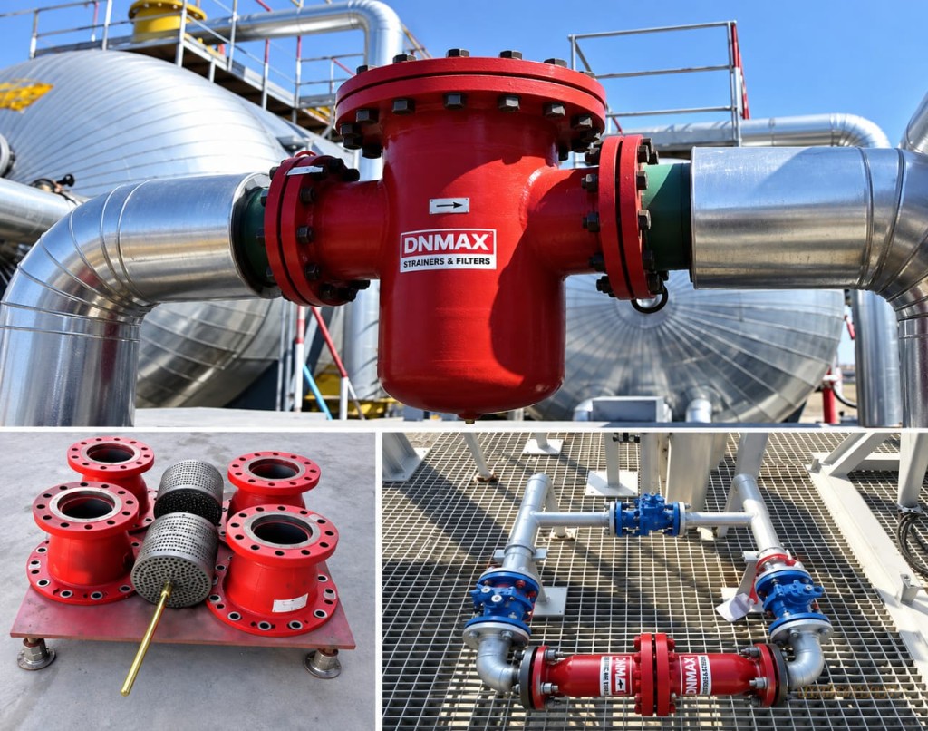 CPRS strainer, filter and surface piping installation