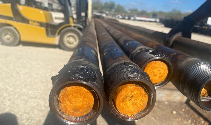 RYTE-filled tubulars ready for downhole deployment