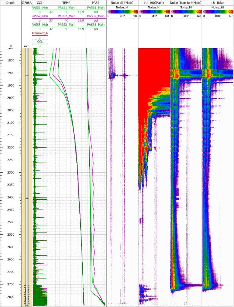 Downhole diagnostic log